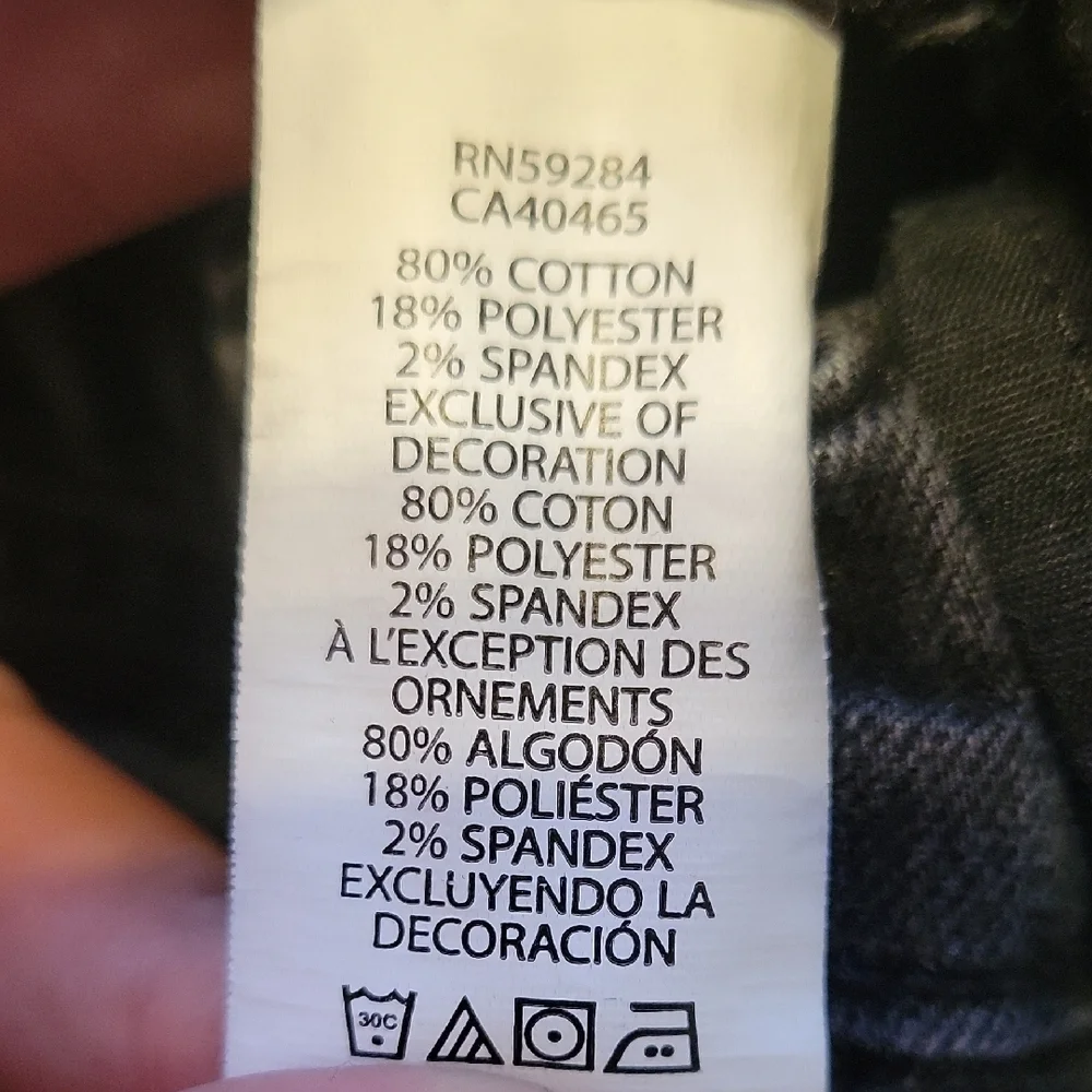The Children's Place Skinny Black Kids Jeans Size 4T with Adjustable Waistband